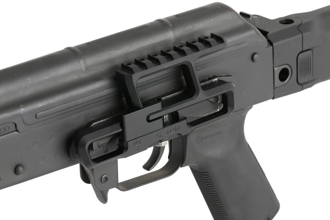 刻印有】Asura Dynamic RS Regulate AK-302M レプ RS Regulate AK-302M Rear-Biased Lower Scope Rail - AKM